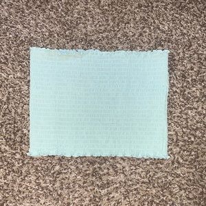 Hollister scrunchie crop top